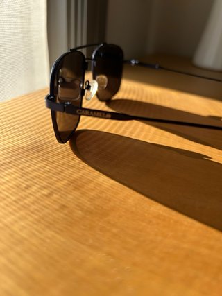 Gafas de sol hombre Caramelo azul/marrón
