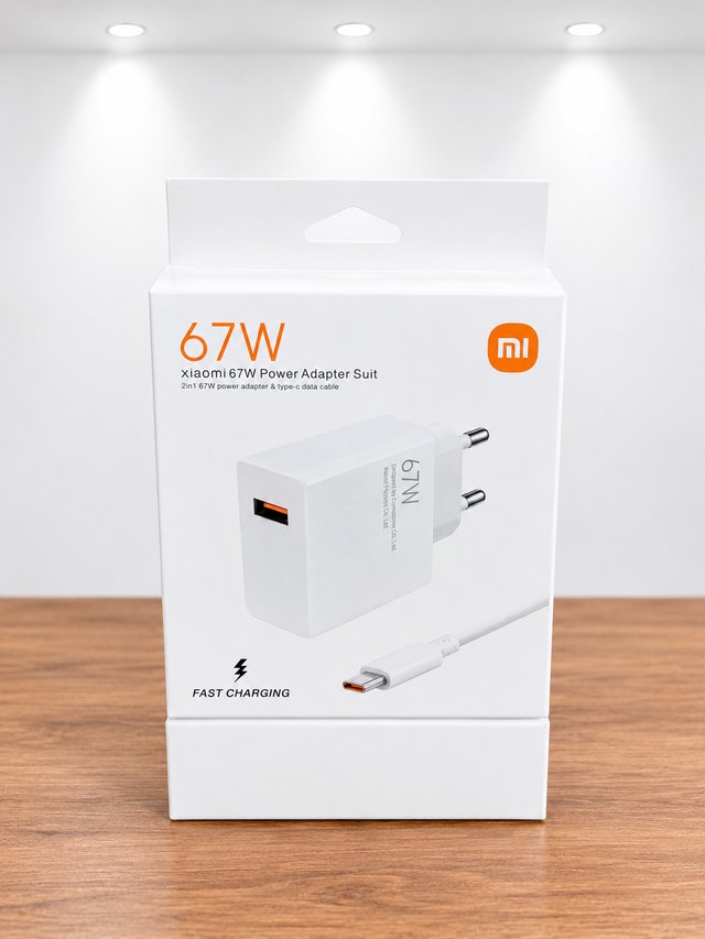 Cargador Xiaomi 67W Original con Cable USB-C