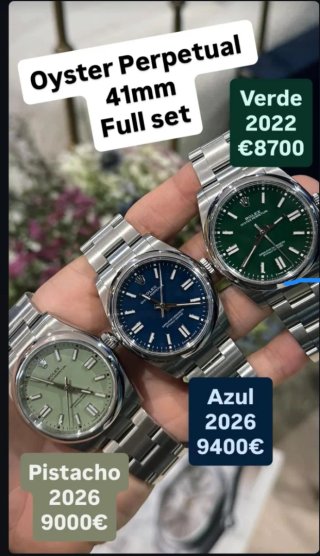 Rolex Oyster Perpetual 41mm Full Set