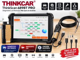 ThinkScan 689BT Pro con Cámara Endoscopia