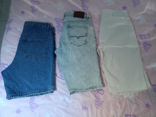 Lote de 3 Bermudas Vaqueras Talla L