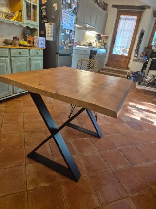 2 Patas para mesa o escritorio en metal