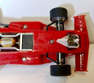 FERRARI B3 F1 SCALEXTRIC EXINMEX  *Hecho en MÉXICO