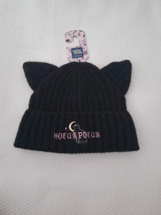 Gorro Hocus Pocus Orejas Gato Negro