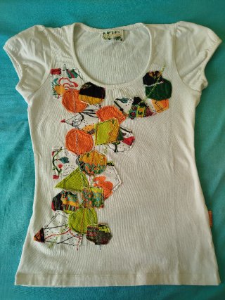 Camiseta Mamatayoe Talla M Patchwork