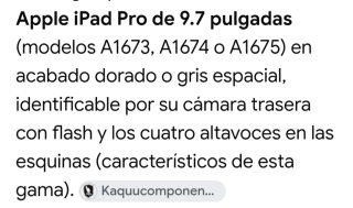 Apple iPad Pro 9.7 Dorado/Gris Espacial