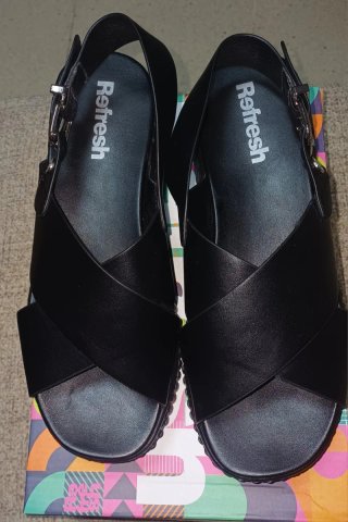 Sandalias Refresh Negras