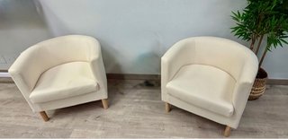 2 Poltrone IKEA SOLSTA OLARP Crema