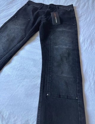 Vaqueros Supply negros hombre