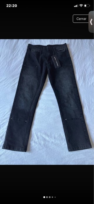 Vaqueros Supply negros hombre
