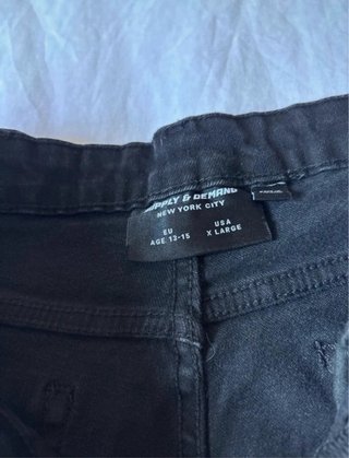 Vaqueros Supply negros hombre