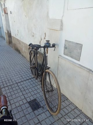 Bicicleta muy antigua