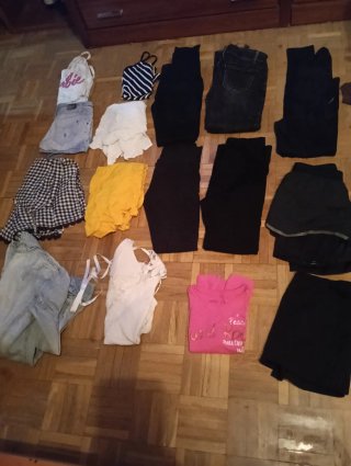 Lote Ropa Talla XXS 32 17 prendas por 3