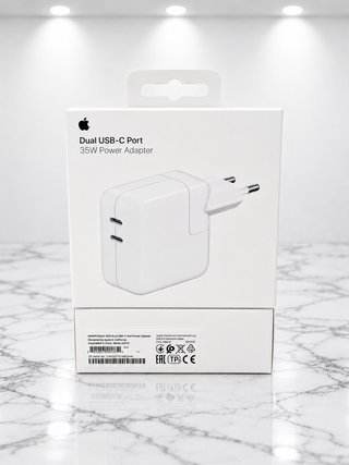 Cargador Apple Dual USB-C 35W Original