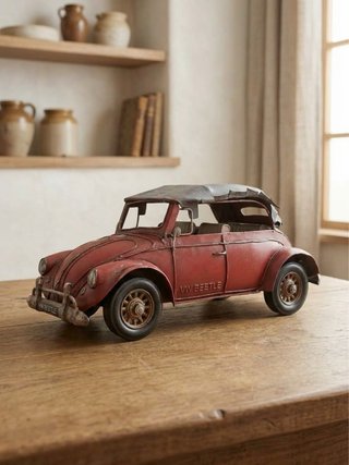 Coche de Metal Vintage Escarabajo