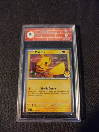 Pikachu 30° Anniversario GRAAD 9.5