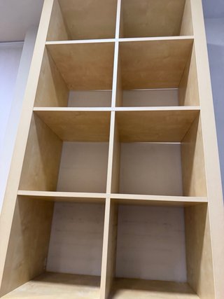 Ultimo giorno Scaffale IKEA KALLAX Betulla
