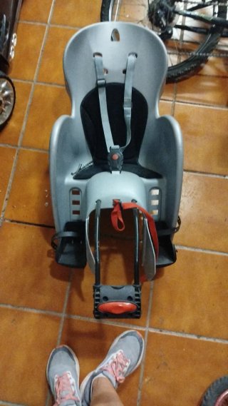 Sillita para bicicleta de bebé