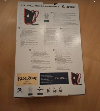 Mochila Portabebés Jane Dual Ergonómica