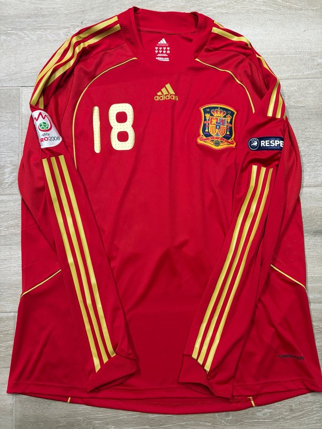 Maglietta Spagna Fábregas Euro 2008