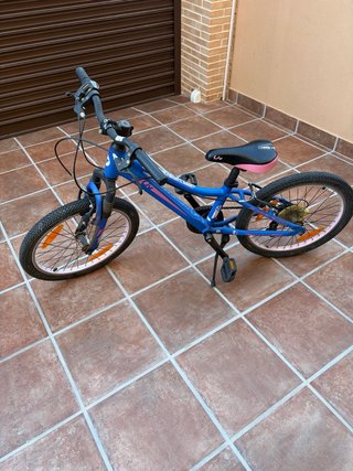 Bicicleta Montaña Infantil Azul 20