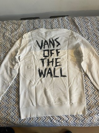 Sudadera Vans blanca