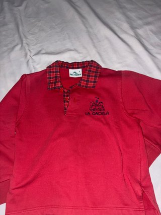 Sudadera La Gacela Rojo Talla 3