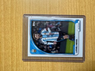 Carta Topps Lionel Messi Argentina