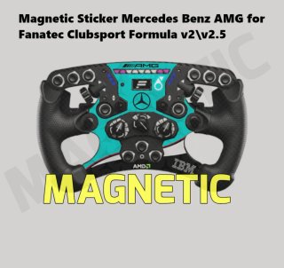 Stickers Magnéticos Fanatec Formula v2 - v2.5