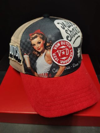 Gorra Von Dutch estilo Pin-up Talla única adulto