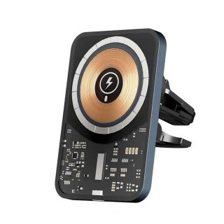 Soporte Coche Carga Inalámbrica 15W, NUEVO