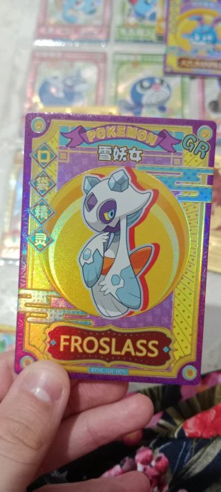 Carta Pokémon Froslass GR - Baby Eif