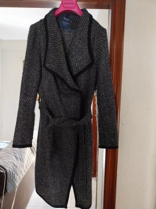 Abrigo Salsa gris