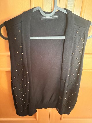 Chaleco Lola Casademunt Mujer Negro