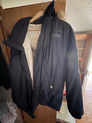 Abrigo plumífero Pull&Bear Negro Talla L