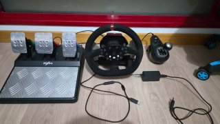 Volante PXN V10 con Pedalera metalica cambio en H