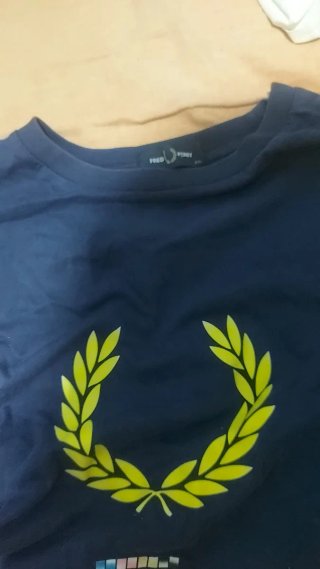 Camisetas Fred Perry Azul