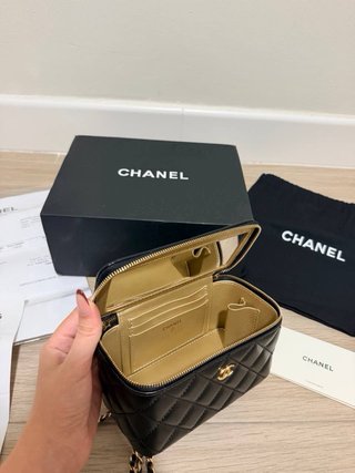 Borsa Chanel Vanity Piccola Nera