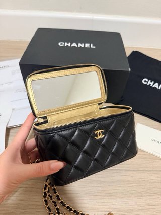 Borsa Chanel Vanity Piccola Nera