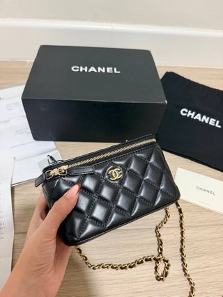Borsa Chanel Vanity Piccola Nera