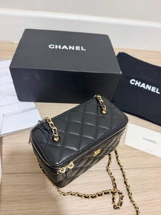 Borsa Chanel Vanity Piccola Nera