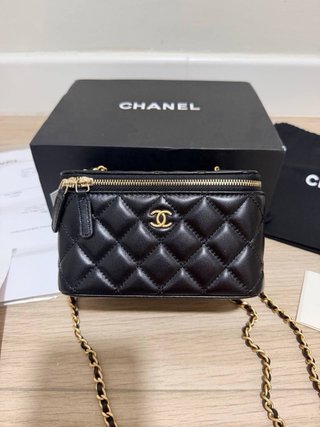 Borsa Chanel Vanity Piccola Nera