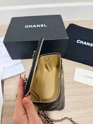 Borsa Chanel Vanity Piccola Nera