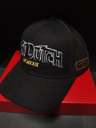 Gorra Von Dutch Negra Talla única adulto