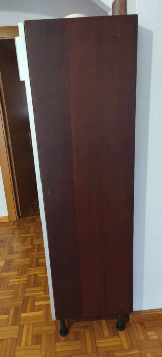 Armadio/Mobile in legno e vetro