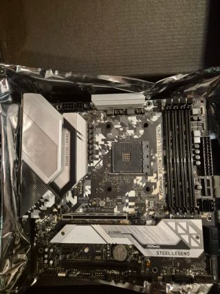 Scheda Madre ASRock B550M Steel Legend