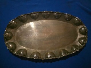 Bandeja De Plata 0.900 Milésimas 550Gra