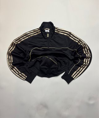 Chaqueta Adidas Negra y Dorada Talla M