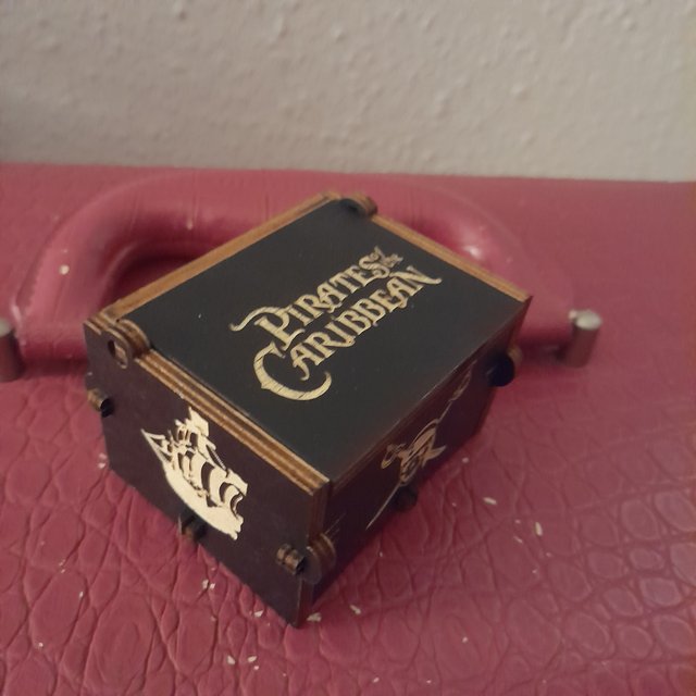 Caja Música Piratas del Caribe Jack Sparrow