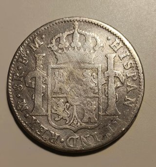 Moneda Real de a Ocho (8 Reales) 1798